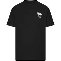 Mister tee Camisa 'Believe In Strength' preto / branco