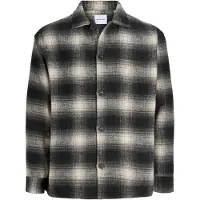 Jack & Jones Junior Camisa 'JJESOHO OLLIE' camurça / antracite