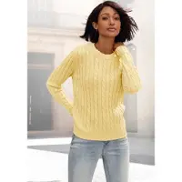 LASCANA Pullover amarelo claro