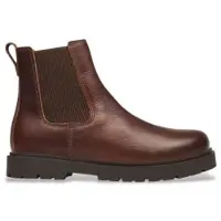 Birkenstock para homem. 1033182 Botins de Couro Highwood (Ajuste Regular) castanho (44), Marrom, Plano, Nenhum, Casual