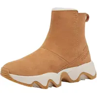 Sorel para mulher. 2111921253 Botas de couro Kinetic Impact castanho (38), Marrom, 1 a 3cm, Zíper, Casual