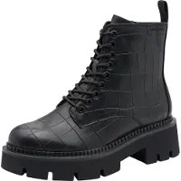 Tamaris Bota com atacadores preto