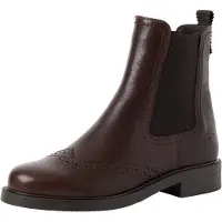 Tamaris Botas chelsea castanho escuro