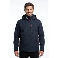 Helly Hansen para homem. 34442 Casaco de camada intermédia Sailing 2.0 azul-marinho (S), Casual, Esportivo, Multisport, Poliéster