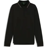 BOSS Polo De Manga Curta Cord Plisy 10272954 Green