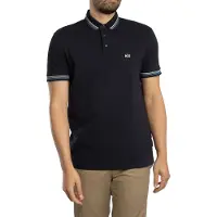 Armani Exchange para homem. XM002326AF13026UB101 Polo Classic Breathable marinho (XXL), Casual, Algodão, Manga curta