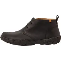 El naturalista para homem. 256181010005_001 Botins em pele N5618 Arizona preto (41), Couro, Plano, Cordão, Casual