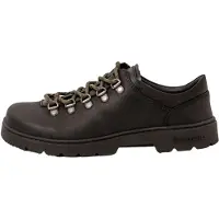 El naturalista unisex. 252661101005_001 Sapatos Arizona pretos (36), Couro, Plano, Cordão, Casual
