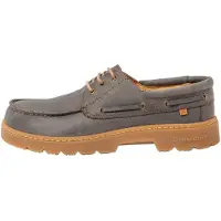 El naturalista unisex. 252581150005_0B0 Sapatos de couro N5258 Nomada azul acinzentado (44), Plano, Cordão, Casual