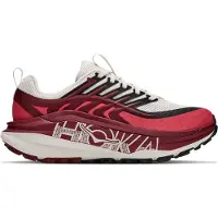 Hoka One One Sapatilha de corrida 'Stinson 8' estuque / vermelho / vermelho cereja / preto