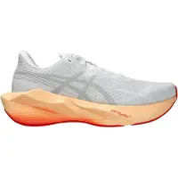 Asics Sapatilha de corrida 'Novablast 6' cinzento-prateado / branco