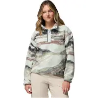 Columbia Pullover desportivo 'Helvetia II' cappuccino / grafite / menta / jade