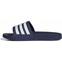 Adidas Sapato aberto 'ADILETTE' azul escuro / branco