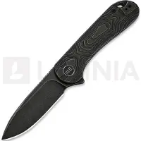 We Knife Navalha Elementum, Black Titanium, Black Stonewash