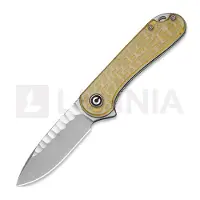 CIVIVI Navalha Elementum, Polished Ultem, Satin Rock-Grind