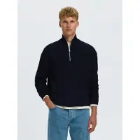 Selected Pullover 'TELLER' azul noturno