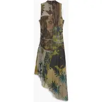 Desigual Vestido verde / mistura de cores