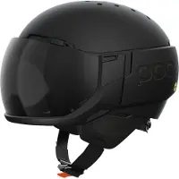 POC - Capacetes ski homem - Levator MIPS Uranium Black Matt para Unissexo - Tamanho 55-58 cm - Preto