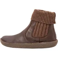 El naturalista para mulher. 260621112005_012 Botins de Pele N6062 Tami castanho (41), Couro, Marrom, Plano, Nenhum, Casual