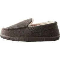 Next Pantufa castanho / antracite