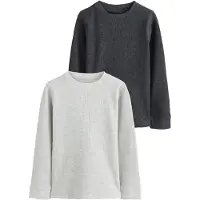 Next Camisola cinzento claro / preto