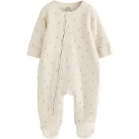 Next Pijama ecru / chocolate / rosa escurecido