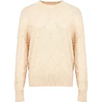 Imily Bela Pullover marfim / branco pérola