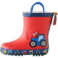 Next Bota de borracha navy / amarelo / vermelho vivo / preto