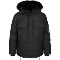 SikSilk Parka de inverno 'Artic' preto