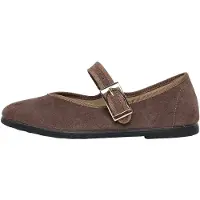 MACARENA Sapato Slip-on 'RANIA101' castanho