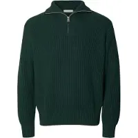Selected Suéter Com Meia-zíper Dry Relaxed Fit