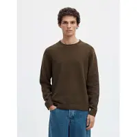 Selected Pullover 'SLHROSS' castanho