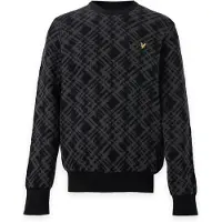 Lyle & Scott Pullover cinzento escuro / preto