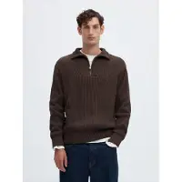 Selected Pullover 'SLHDRY' castanho escuro