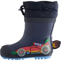 Next Bota de borracha navy / cinzento / vermelho / preto