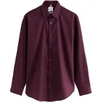 Next Camisa vermelho vinho