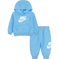 Nike Fato de jogging 'CLUB FLEECE' azul claro / branco