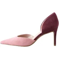 Next Sapatos de salto roxo escuro / rosa claro