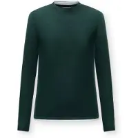 Jack & Jones Pullover 'JORFREDERIKSBERG' verde escuro / branco