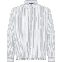 !Solid Camisa 'Wilson' azul / offwhite