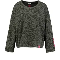 Key Largo Sweatshirt 'Preserve' oliveira / verde escuro