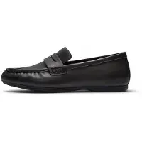 FitFlop para mulher. AAN-090 Mocassins de Pele Delicato preto (40), Couro, Plano, Nenhum, Casual, Clássico