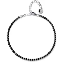 Oliver Bracciale In Acciaio Scintillante Con Cristalli Neri Déjà Vu 32325 280 — Bracciale