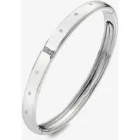 Hot Diamonds Bracciale Argento Diamanti Topazi Molto Amato DC178 — Bracciale