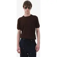 Giesto Camisa 'T-Shirts' castanho escuro