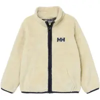 Helly Hansen unisex para criança. 41122 Jaqueta polar Chill bege (7años= 122cm), Casual, Poliéster, moda infantil