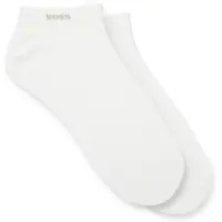 BOSS Meias cinzento / branco