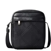 Calvin Klein Bolsa Tiracolo Emblem Aop Emboss Reporter