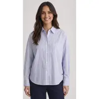 Weekend Max Mara para mulher. 2625116052650 Camisa Wkdovatta (36), Azul, Casual, Algodão, Manga comprida