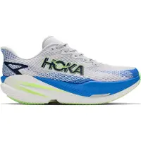 Hoka One One Sapatilha de corrida 'MACH X 3' azul / azul noturno / cinzento claro / verde néon